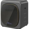 Mini Tørrer 2,5 kg med 6 Programmer, LED Touch Screen, 800W, Fritstående eller Vægmonteret, Overophedningsbeskyttelse, Grå Clearance