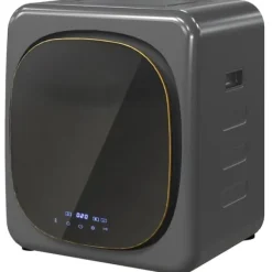 Mini Tørrer 2,5 kg med 6 Programmer, LED Touch Screen, 800W, Fritstående eller Vægmonteret, Overophedningsbeskyttelse, Grå Sale
