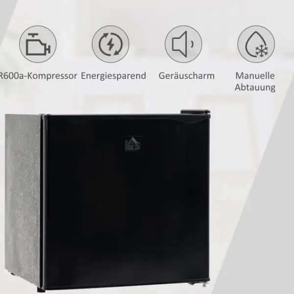 Mini-fryser 35 L, 161 W, -14 til -24 °C, 5 niveauer, fritstående Discount