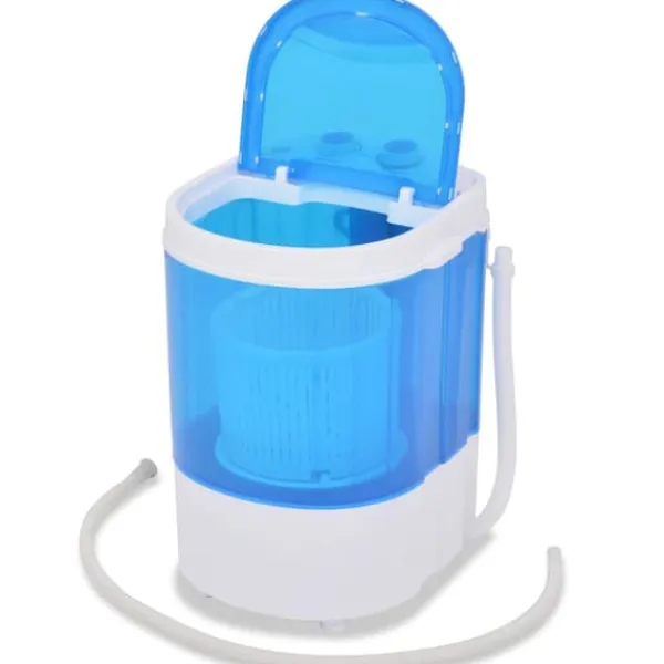 Vaskemaskiner>Mini-vaskemaskine med enkelttromle 2,6 kg | Ideel til camping & små rum