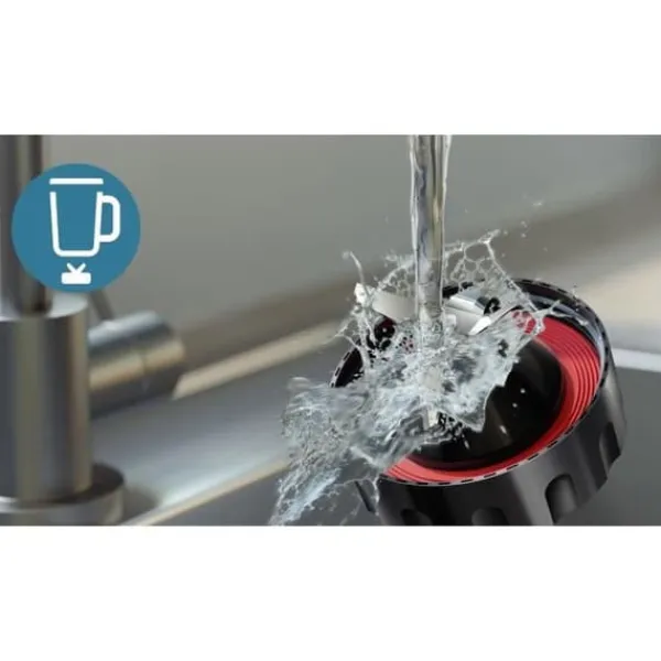 Philips Mixer - HR3041/00 - 2 L skål - vattenflaska ingår - avtagbara blad - Grå