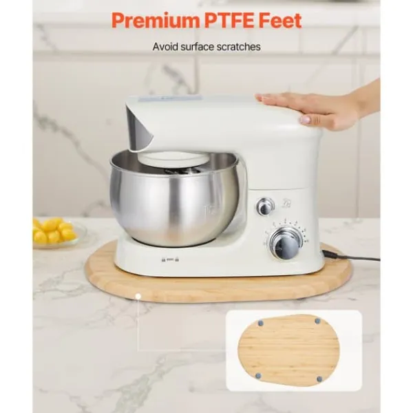 Mixer Slider Oval 15,7 x 11,1 tommer, Tilte-Hoved 5,5-8 Qt Stand Mixer, Ideel til Blandingsmaskiner New