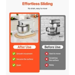 Mixer Slider Oval 15,7 x 11,1 tommer, Tilte-Hoved 5,5-8 Qt Stand Mixer, Ideel til Blandingsmaskiner New