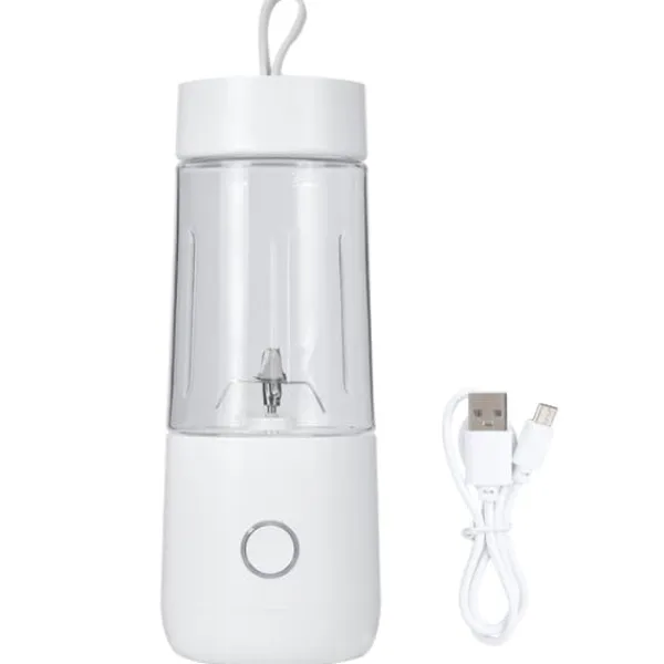 350ml Bærbar Mini Frugtpresser USB Juice Maker Blender Elektrisk Juicekop Til Hjemmet Hvid