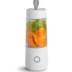 350ml Bærbar Mini Frugtpresser USB Juice Maker Blender Elektrisk Juicekop Til Hjemmet Hvid
