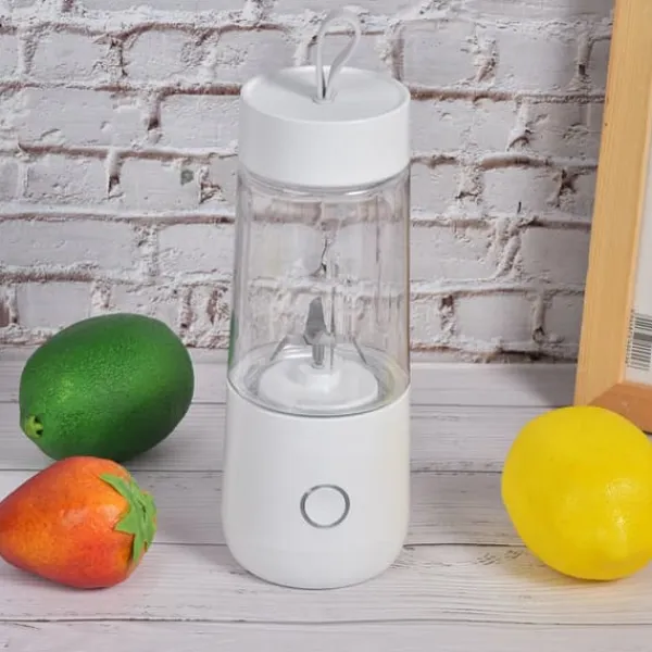 350ml Bærbar Mini Frugtpresser USB Juice Maker Blender Elektrisk Juicekop Til Hjemmet Hvid