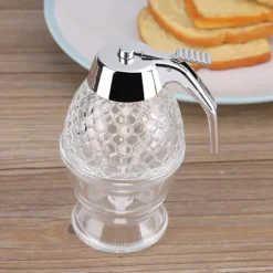 200ml honningsirup dispenser vintage drypfri beholder Hot