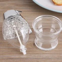 200ml honningsirup dispenser vintage drypfri beholder Hot