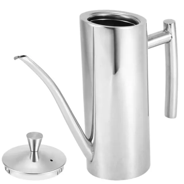 Olie- & Eddikebeholdere>700ml Husholdnings Rustfrit Stål Oliedåse Sojasaucekande Beholder Køkken Madlavningsdispenser Værktøj