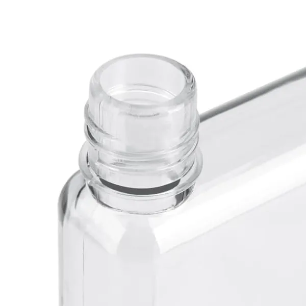 Beholdere Til Mad & Drikkevarer>750ml Lækagesikre Flade Slanke Vandflasker Plast Transparente Bærbare Juicekopper Farveløse