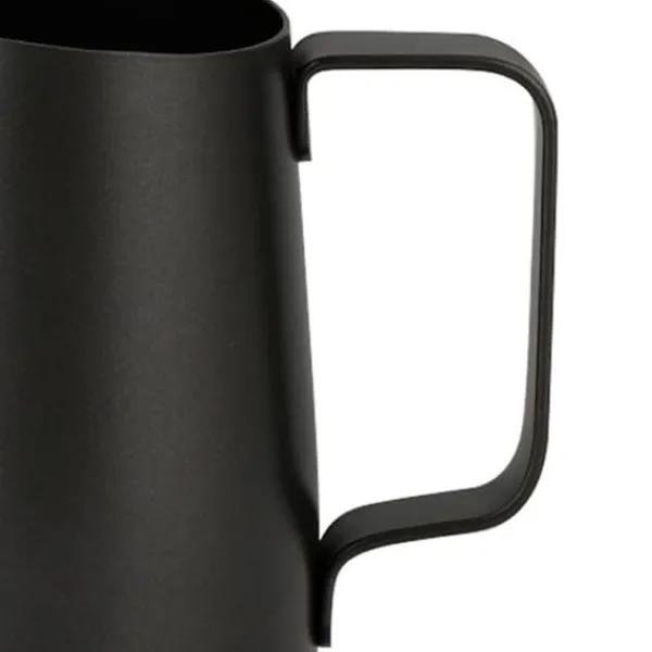 Kaffemaskiner Til God Kaffe>450ml rustfrit stål non-stick belægning kaffekande mælkeskum latte kop krus (sort)
