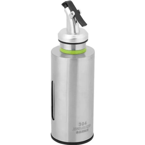 Olie- & Eddikebeholdere>150ml rustfrit stål olieflaske lækagesikker sojasauce eddike dispenser