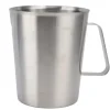 Målebægere & Måleskeer>Målekop 304 rustfrit stål korrosionsbestandigt kaffemælkskummende kop med vægt til hjemmekafé (2000 ml)
