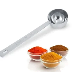 Måleske i rustfrit stål - Multifunktionelt køkkenredskab (15 ml) Outlet