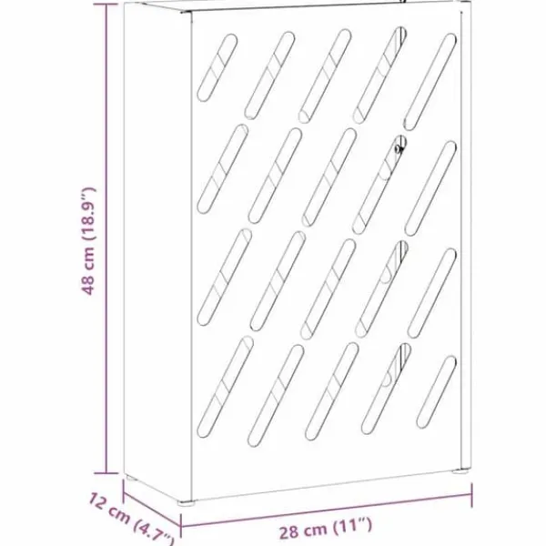 Moderne parasolfod med opbevaring - Rektangulært design | Farve: Olivengrøn | Størrelse: 28x12x41 cm