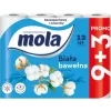 Mola Hvidt Bomulds Toiletpapir 12 Ruller Online
