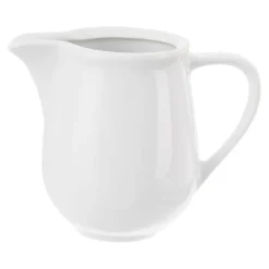 Kaffe- & Tekander>MONA hvid porcelænsmælkekande 80 ml