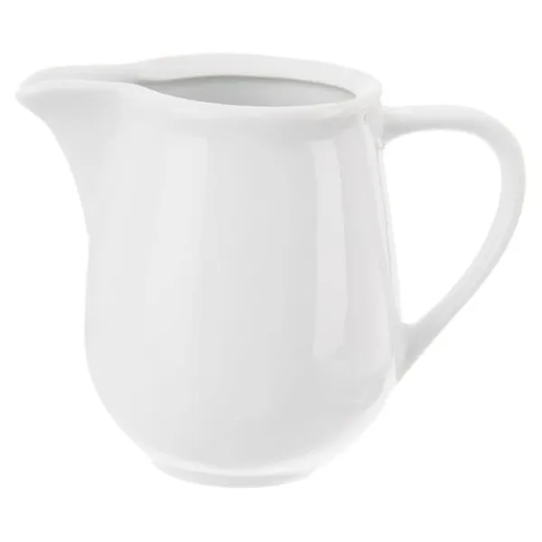 Kaffe- & Tekander>MONA hvid porcelænsmælkekande 80 ml