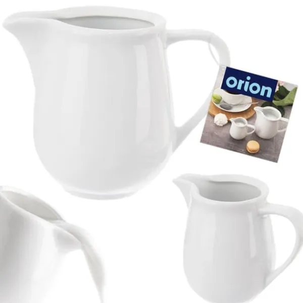 Kaffe- & Tekander>MONA hvid porcelænsmælkekande 80 ml