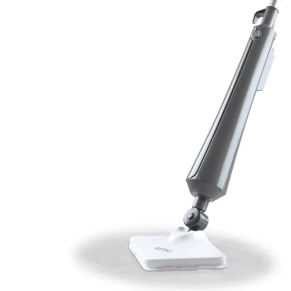 Damprensere>Montiss Steam Mop Grey 350 ml med 4 m ledning og 4 stk. tilbehør