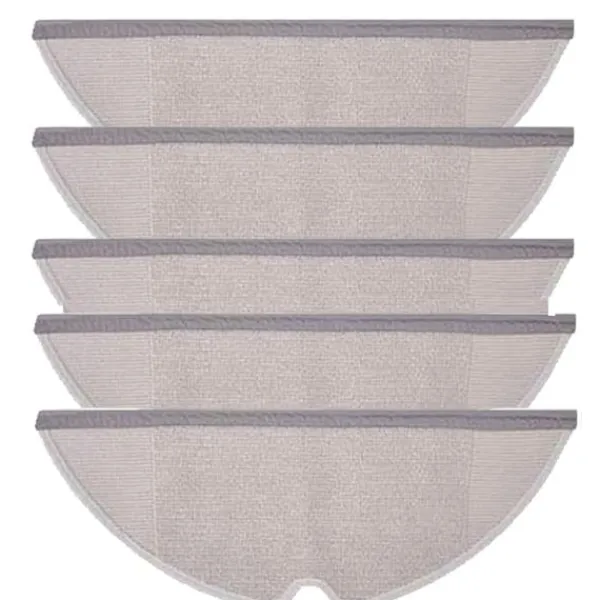 Støvsugertilbehør>Moppeklude 5-pak Roborock S5/S5 Max/S50/S51/S55/S6/S6 MaxV/S6 Pure