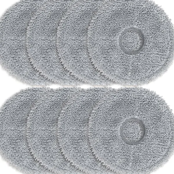Rengøringsudstyr>Moppepuder til Dreame L10s Ultra, L10 Ultra, L10s Pro, Xiaomi X10+ 8-pack
