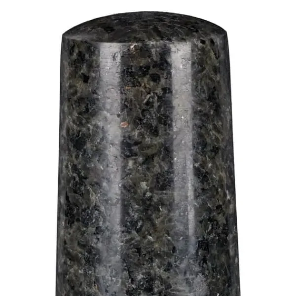 Mortere & Pistiller>Morter og støder, granit, 10x13,5 cm, grå