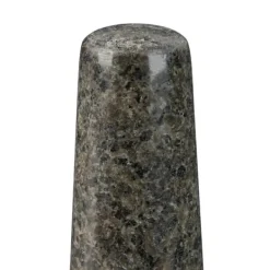 Morter og støder, 8x16 cm, grå, granit Hot