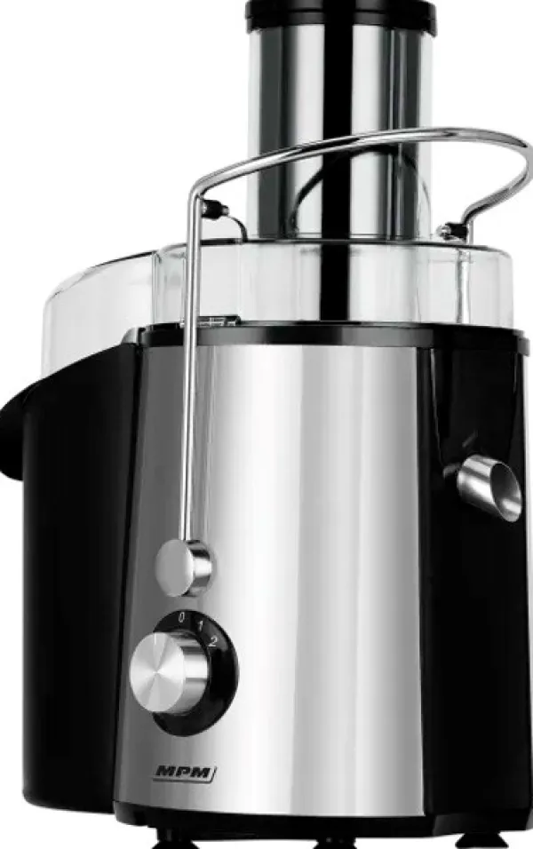 MPM MSO-18-M Juicer 1000 W Sort, Sølv Sale