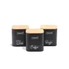 MR-1775-3S-BLACK Sæt med 3 metalbeholdere Hot