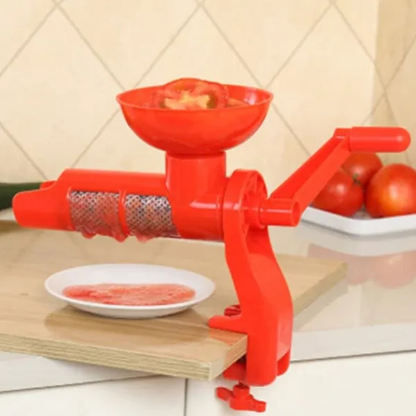 Multifunktionel Bærbar Hånd Tomatjuicer Frugtjuicemaskine Ekstraktor Presser Hot