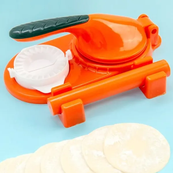 Pressere>Multifunktionell tryckknödelinpackningsmaskin Köksmanuell dumplinginpackningsmaskin