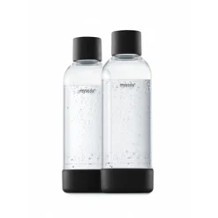 Mysoda PET-flaska 1L 2-pack, Black Sale