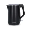 Nedis Elkedel | 1.5 l | Plast | Sort | Drejelig 360 grader | Skjult varmeelement | Strix®-controller | Beskyttelse mod kogetørring New