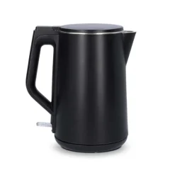 Nedis Elkedel | 1.5 l | Plast | Sort | Drejelig 360 grader | Skjult varmeelement | Strix®-controller | Beskyttelse mod kogetørring New