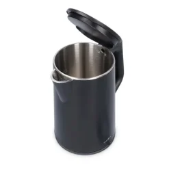 Nedis Elkedel | 1.5 l | Plast | Sort | Drejelig 360 grader | Skjult varmeelement | Strix®-controller | Beskyttelse mod kogetørring New