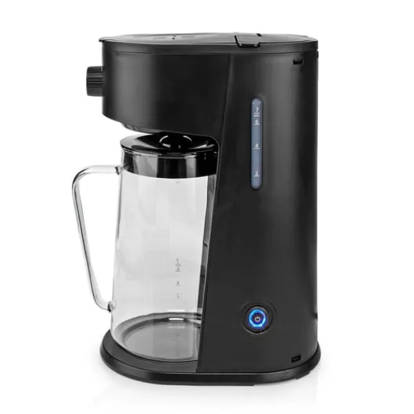 Tebryggere>Nedis KAICM200FBK Iced Coffee & Tea Maker Filterkaffe 2,5 L 6 Kopper Sort