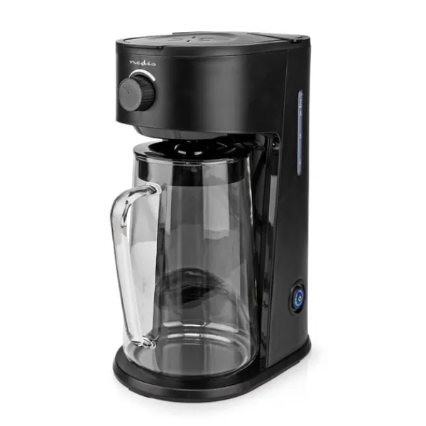 Tebryggere>Nedis KAICM200FBK Iced Coffee & Tea Maker Filterkaffe 2,5 L 6 Kopper Sort