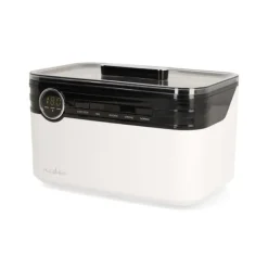 Nedis Ultrasonisk Smykke Renser | Strømforsyning | 220 - 240 V AC 50/60 Hz | 1.8 l | Hvid Hot