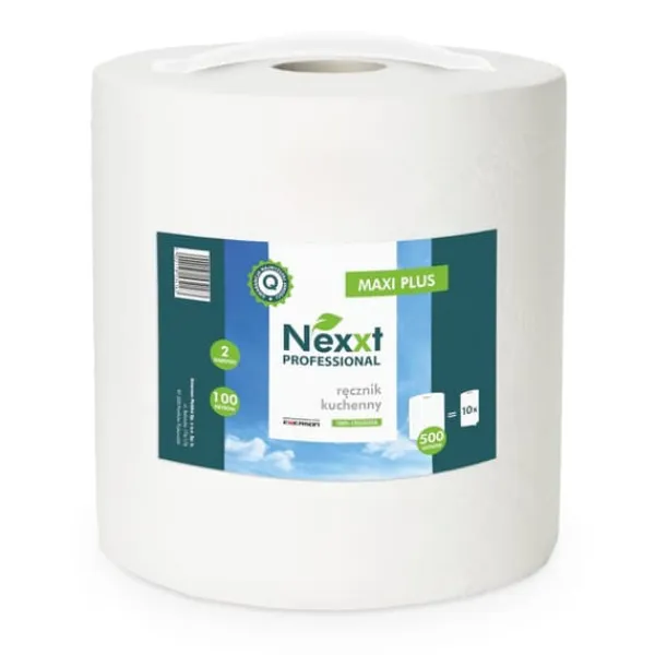 Nexxt køkkenhåndklæde 500 ark Maxi Plus Clearance