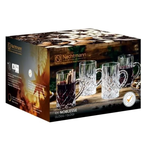 Noblesse Mulled Wine/Hot Beverage 25cl, 4-pack - Nachtmann Best