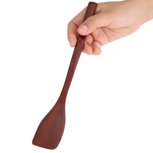 Stegepaletter>Non-stick træspatel - rød