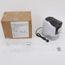 Nudelmaskine til hjemmebrug - Elektrisk pastamaskine - 220V - Automatisk - Multifunktion - Rustfrit stål - Pink Sale