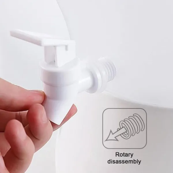 Drikkevareautomater>OBOSOE desktop vanddispenser til køleskab, koldevandskedel med hane og drikkedåse, drikkevanddispenser til frugt til drikkevarer
