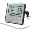 OBOSOE digitalt ovntermometer / kødtermometer med timer og bip - LCD kødtermometer til grill, ovn og rygning Sale