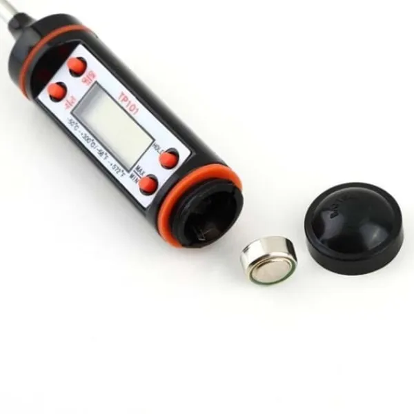 OBOSOE husholdningstermometer Digital LCD madlavningstermometer injektionsgrilltermometer til stegning, madlavning, grill / grill, bagning Online