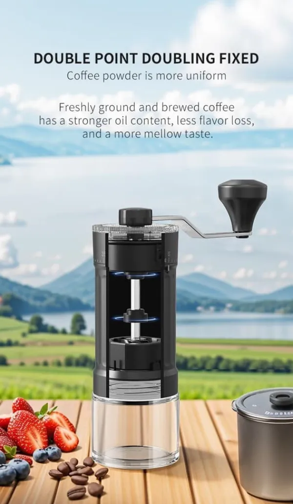 Kaffemaskiner Til God Kaffe>OBOSOE kaffekværnmanual - Maler dine kaffebønner