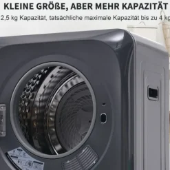 OBOSOE kondensator tørretumbler | 3 kg (maks. 4 kg) | Multifiltrering | 850 W | Til vægmontering | 6 programmer Sale