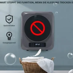 OBOSOE kondensator tørretumbler | 3 kg (maks. 4 kg) | Multifiltrering | 850 W | Til vægmontering | 6 programmer Sale