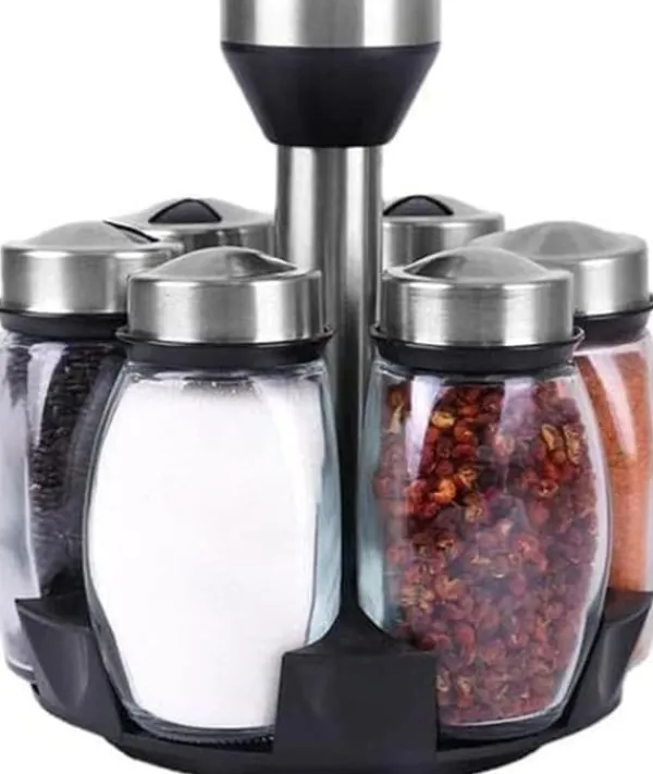 OBOSOE krydderi boks, krydderi dispenser, krydderi beholder, køkken, krydderi boks, glasflaske, peber, krydderi beholder, hylde, arrangør, flaske hold | CDON Clearance